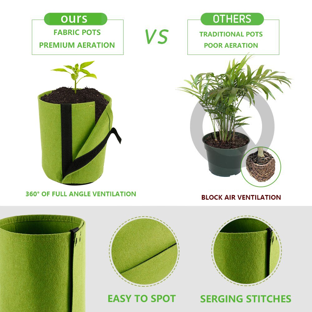 Diy plantenzak aardappel kweekbak plantcontainer zak groente bloemen tuinieren jardineria tuinpot planten kweekzak