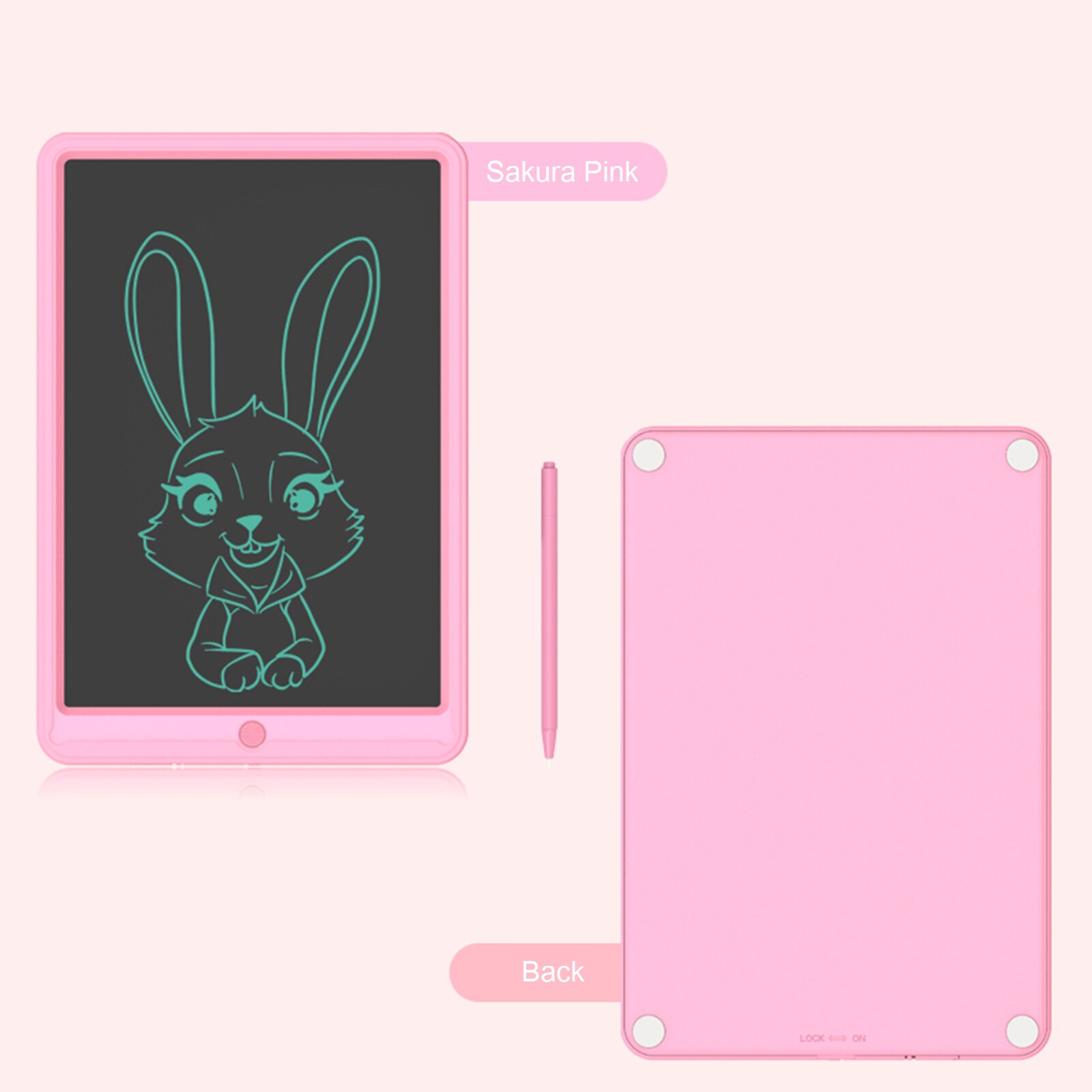 13/10in LCD Writing Tablet Split Screen Electronic Drawing Board Ruler Mouse Pad Electronic Ultra-thin Graphic Board