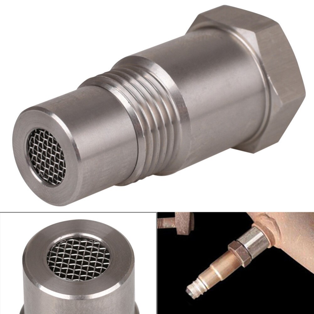 Car CEL Fix Check Engine Light Eliminator Adapter Repplacement Stainless Steel Oxygen O2 Sensor M18X1.5 Car Accessories