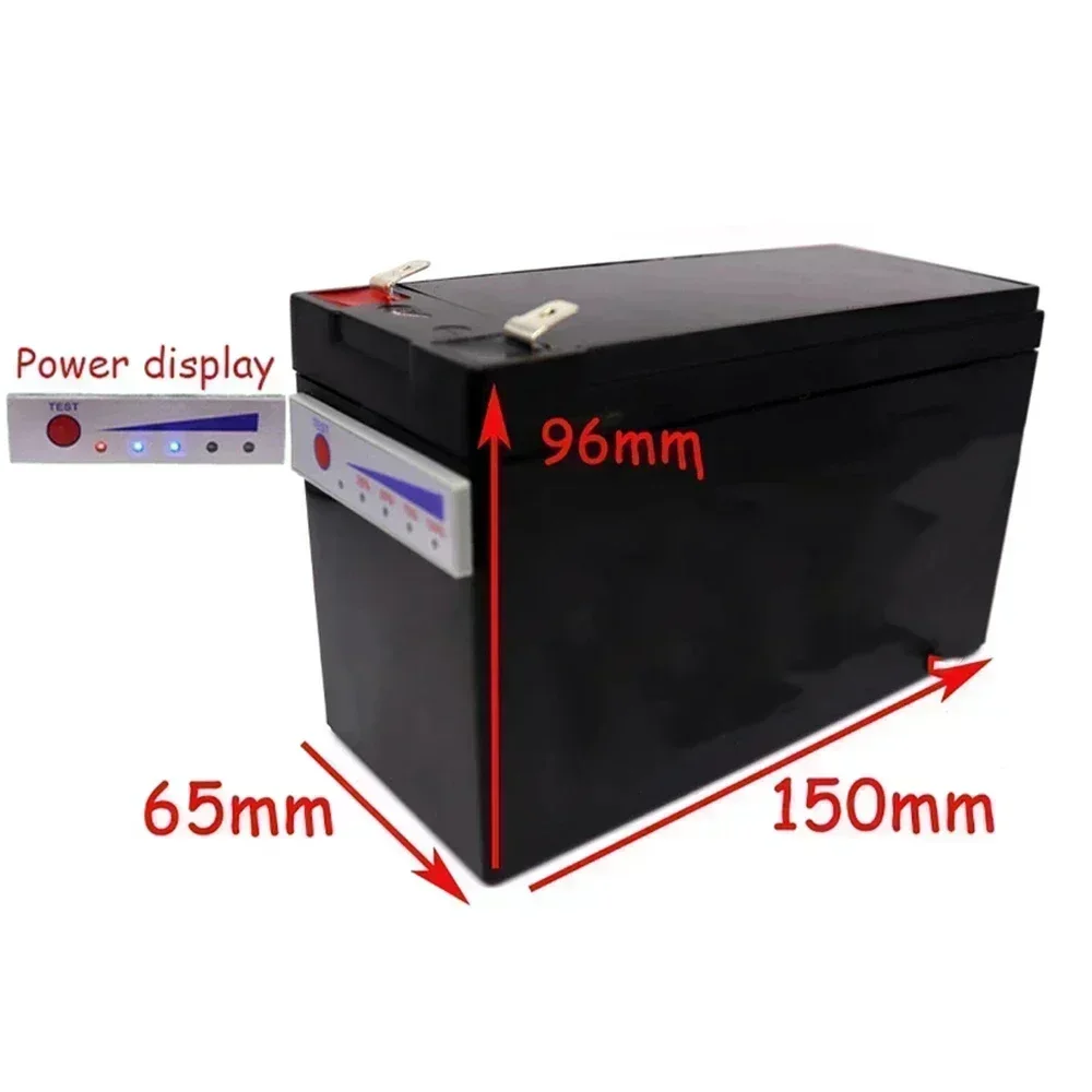 12V 120Ah 120000 Batterie au lithium mAh 18650, pulvérisateur 30A, BMS intégré à courant élevé pour véhicule électrique + chargeur 12.6V