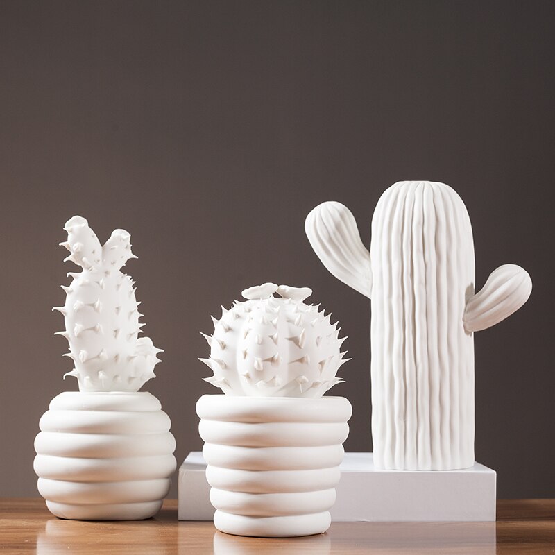 Scandinavische eenvoudige huisdecoratie ornamenten woonkamer tv-kast veranda wijnkast simulatie cactus display