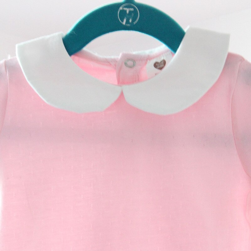 Ropa para bebé, Mono para bebé, pijama, ropa para niños, ropa para bebés, Ropa para Niñas, cuello peter pan sólido para bebé, ropa para niños