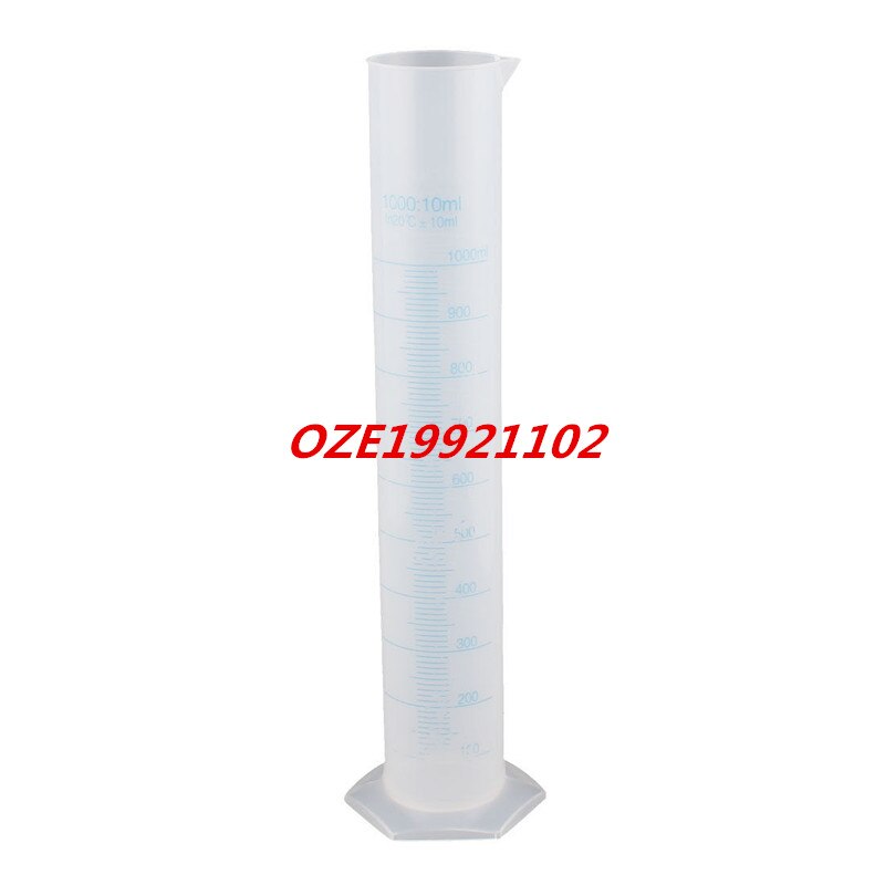 1Pcs 1000mL Laboratory Solution Liquid Measuring Graduated Cylinder 42cm Height