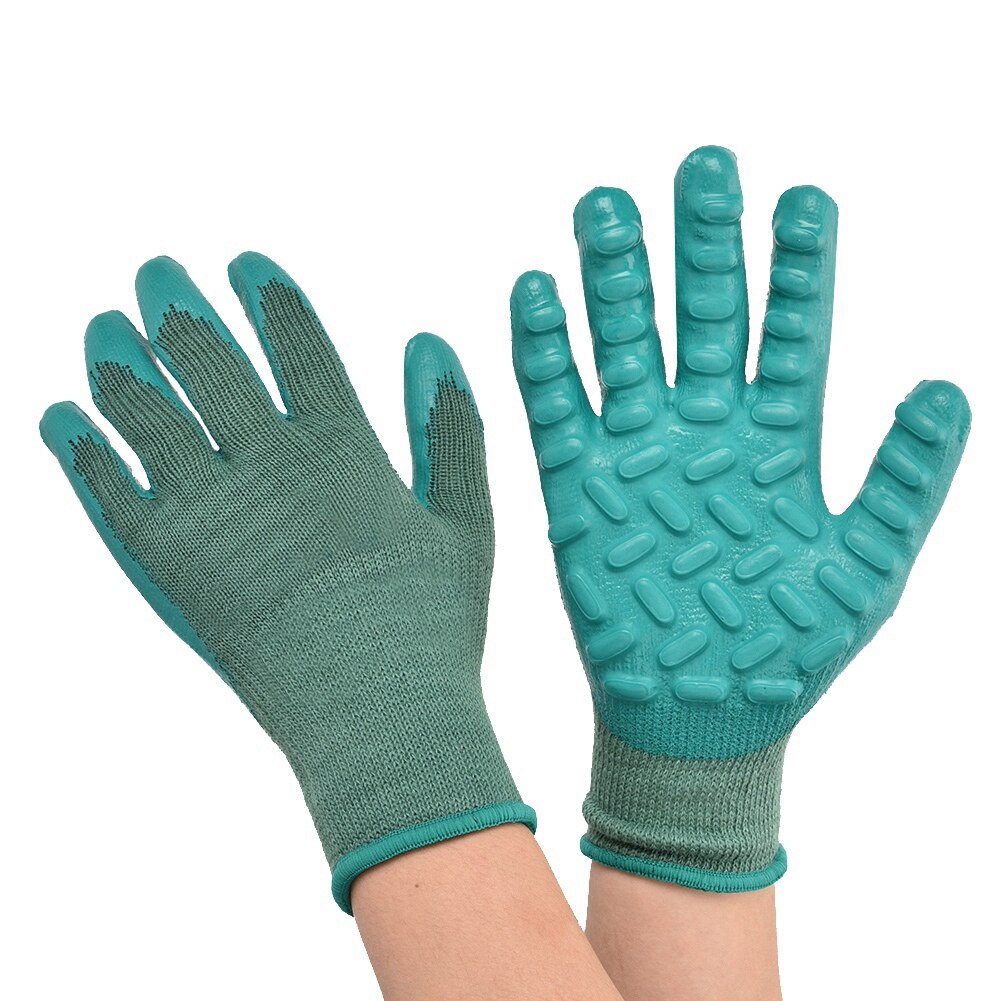1 paar Anti-Vibratie Impact Bescherming Latex Arbeid Bescherming Werk Handschoenen Slijtvastheid Handschoenen