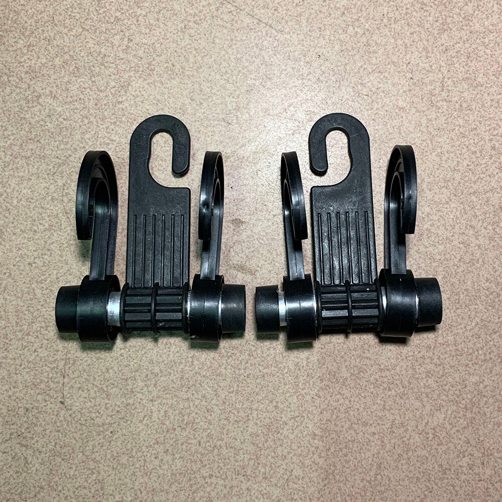 2 uds led Universal gancho de coche para ropa y bolsos, percha con soporte del reposacabezas del coche