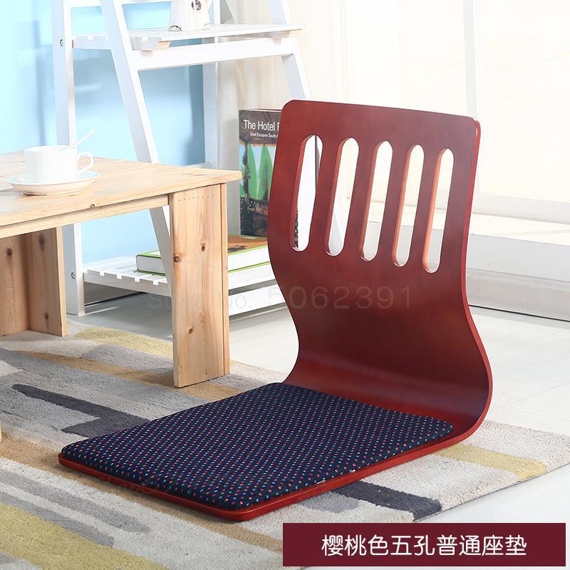 80 Tatami And Room Chair Bed Computer Chair Single Legless Backrest Chair Stool Japanese And Korean Lazy Qumu Float Window Chair: same as picture7