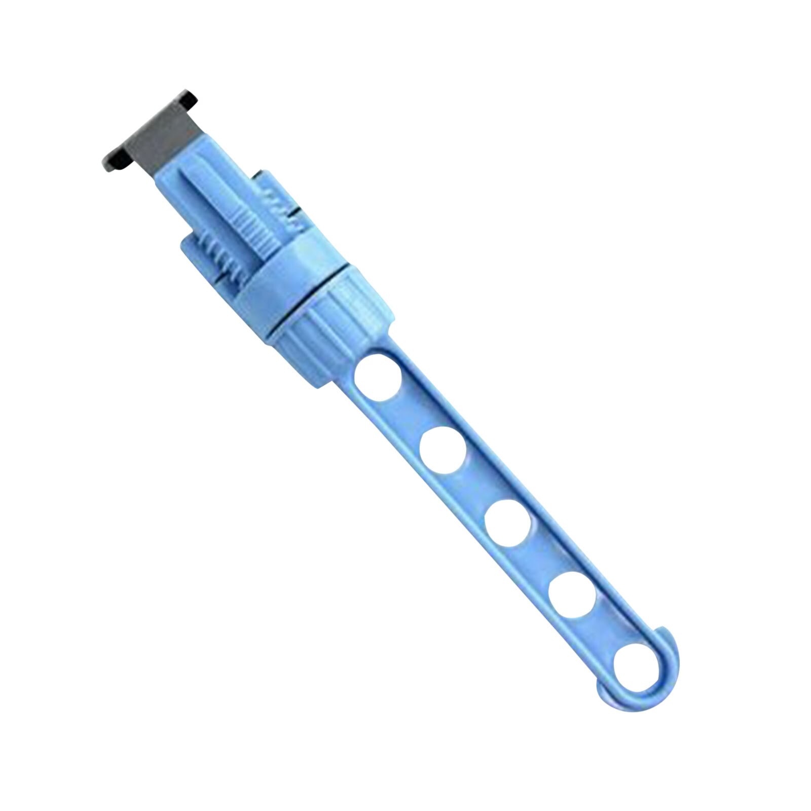 1PCS Window Frame Hanger Retractable Indoor Space Clothes Hangers Drying Rack Indoor Space Clothes Hangers Drying Rack: BLUE