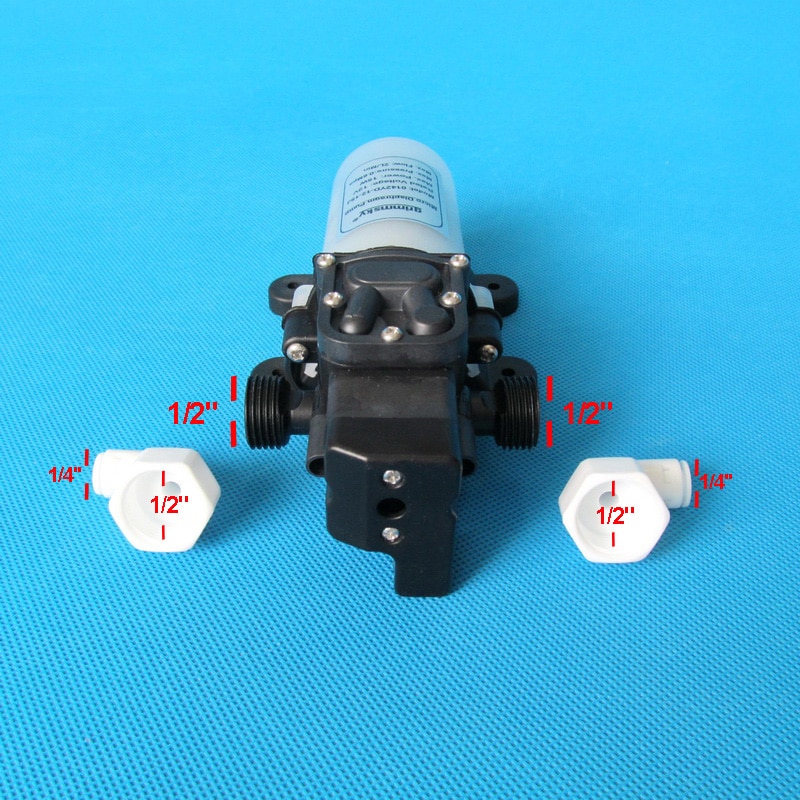 3L/Min 30W water purifier water filter system pressurized 12 volt diaphragm pump