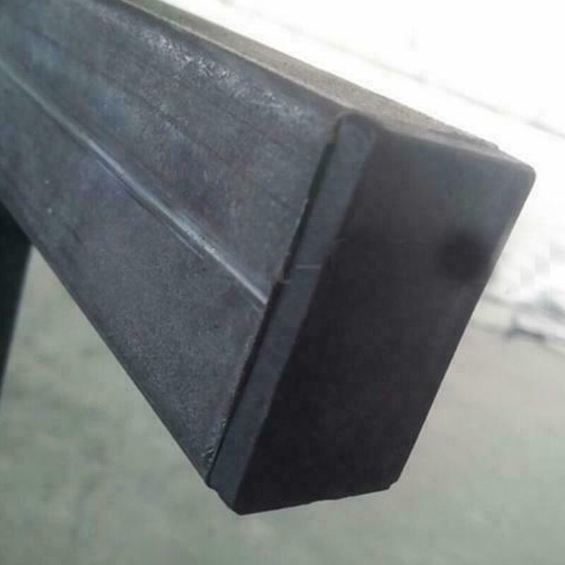 80pcs Black Plastic Blanking End Caps Rectangular Pipe Tube Cap Insert Plugs Bung For Furniture Tables Chairs Protector