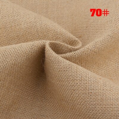 ShuanShuo 30 #-80 # tela de yute saco de lino tela para trabajo manual DIY, bolsas de almacenamiento decoración de Navidad 160*50cm: 70