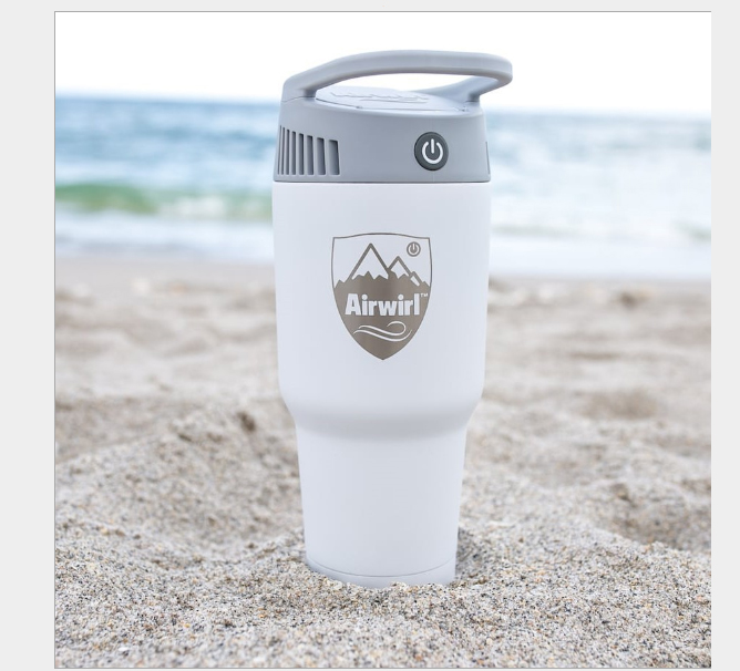 Portable outdoor fan Cooling device Portable Household Heater dual functions pocket fan easy carry