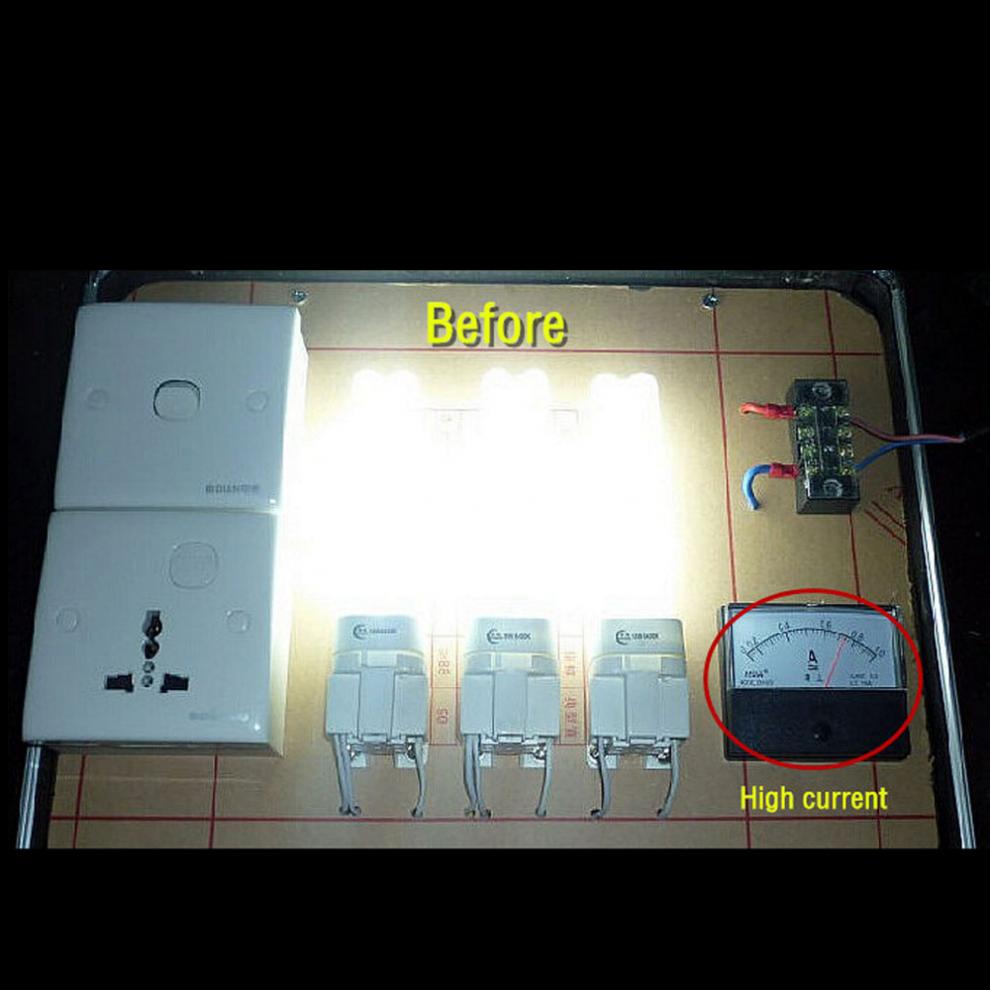 18KW 90V-250V Electricity Saving Box Power Saver Electricity Bill Killer Up to 30% for Home / Office / Factory Use EU/US