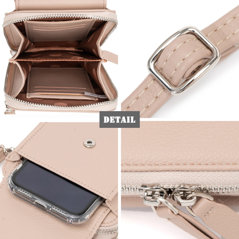 frauen Schulter Tasche Crossbody Telefon Brieftasche Kleine PU Leder Geldbörse Karte Halfter Für Weibliche