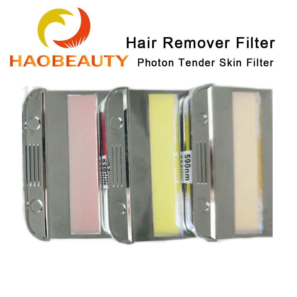 Filtros IPL para equipo de depilación permanente, accesorio de depilación con mango, máquina de belleza IPL SHR