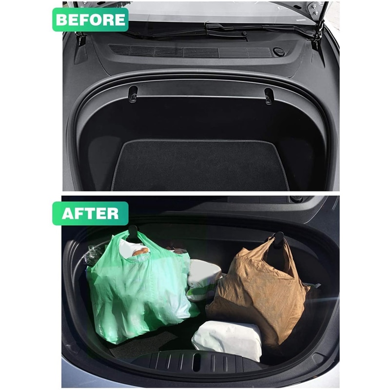 Auto Frunk Haken Clip Bolt Covers Front Trunk Bag Cargo Haken Cover Voor Tesla Model 3