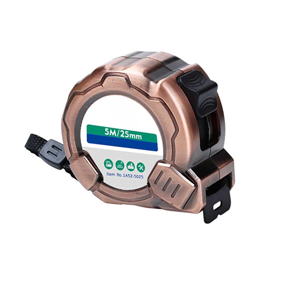 Portable Tape Measure 5 M Steel Tape Measure Nylon Resistance To Fall Waterproof Distance Measuring Tape Measuring Tool Steel: Default Title