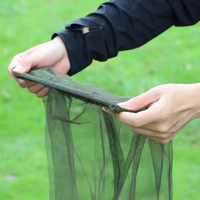 Outdoor muggenhoofdgaasnet, tuinhelm insectenwerende hoed voor wandelen, kamperen, vissen, bijenteelt winddicht gaas, anti-muggen