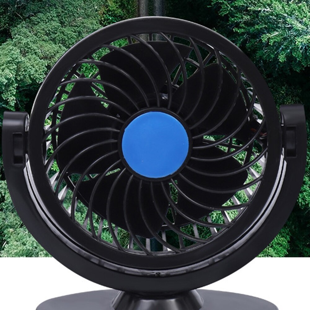 USB Dual-Head Fan Big Dual-Head Universal 360-Degree Car Truck