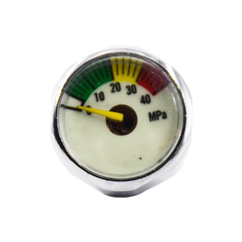 10Pcs X Scuba Dive Psi Manometers Pony Fles Manometer Voor Mini Air Tank Spg 5-40MPa M8 M10 draad Airforce Manometre
