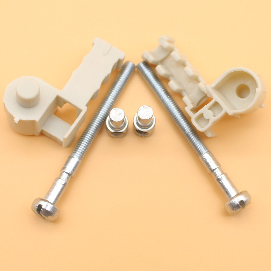 2x kjedestrammer justeringsskrue til stihl motorsag 017 018 ms170 ms180 ms 170 180 bytt ut 1120 664 1500 / 1123 664 1605