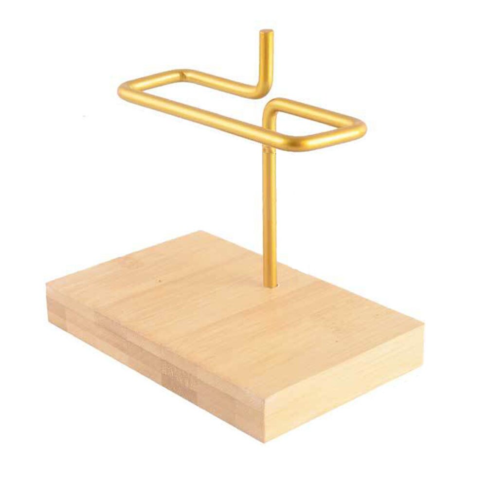 Soporte acrílico de madera para filtro de papel V60, contenedor para Barista, accesorios de café y cocina para el hogar, goteo manual