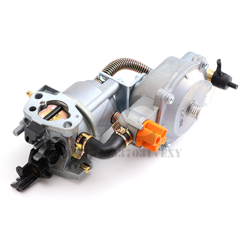Kit de conversión de carburador 168 de doble combustible LPG NG para generador de gasolina 2KW 3KW 168F 170F GX200