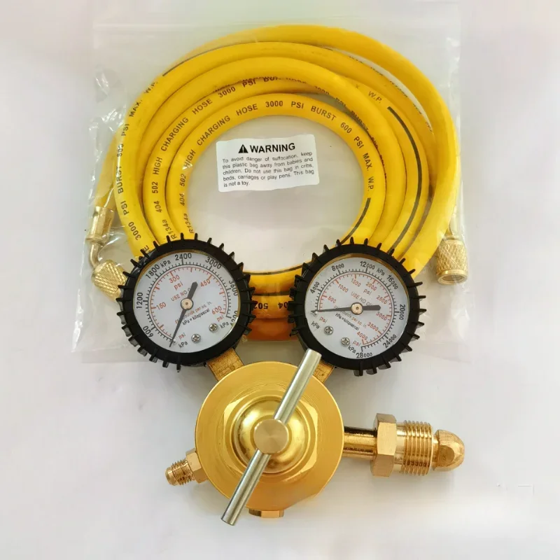 25MPA Copper Nitrogen Meter Set Pressure Regulator... – Vicedeal
