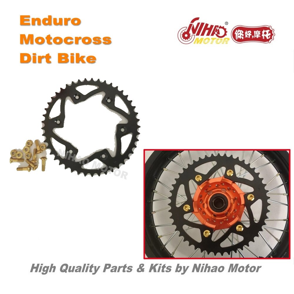 OT-127 Motocross Parts Lightweight steel chain plate CRF series modified rear chain plate Enduro Kit Dirt bike spare For Honda