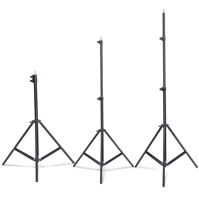 Studio levert 304 2 m light stand stand 1/4 schroef head tripod stand lente light stand voor Flash Fotografie licht softbox LED