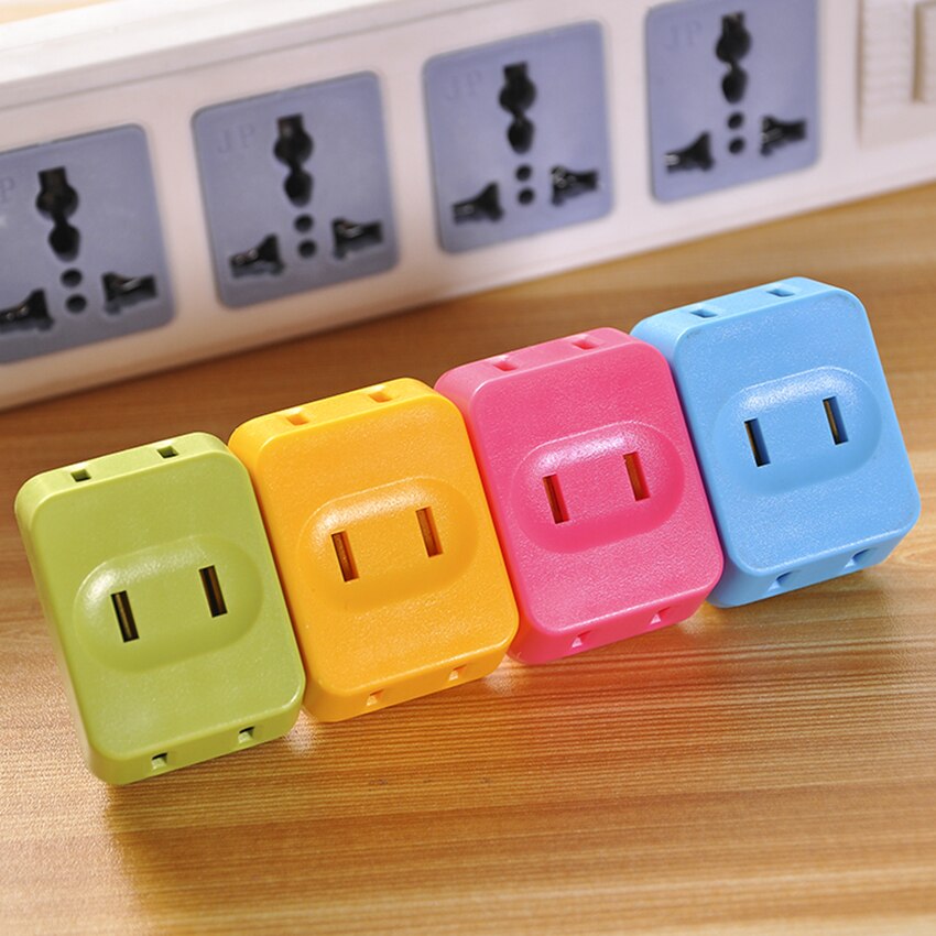 Plug Converter Socket Travel Portable Conversion Multi-use Converters Rotatable Socket Stackable Power Supply Household Charging