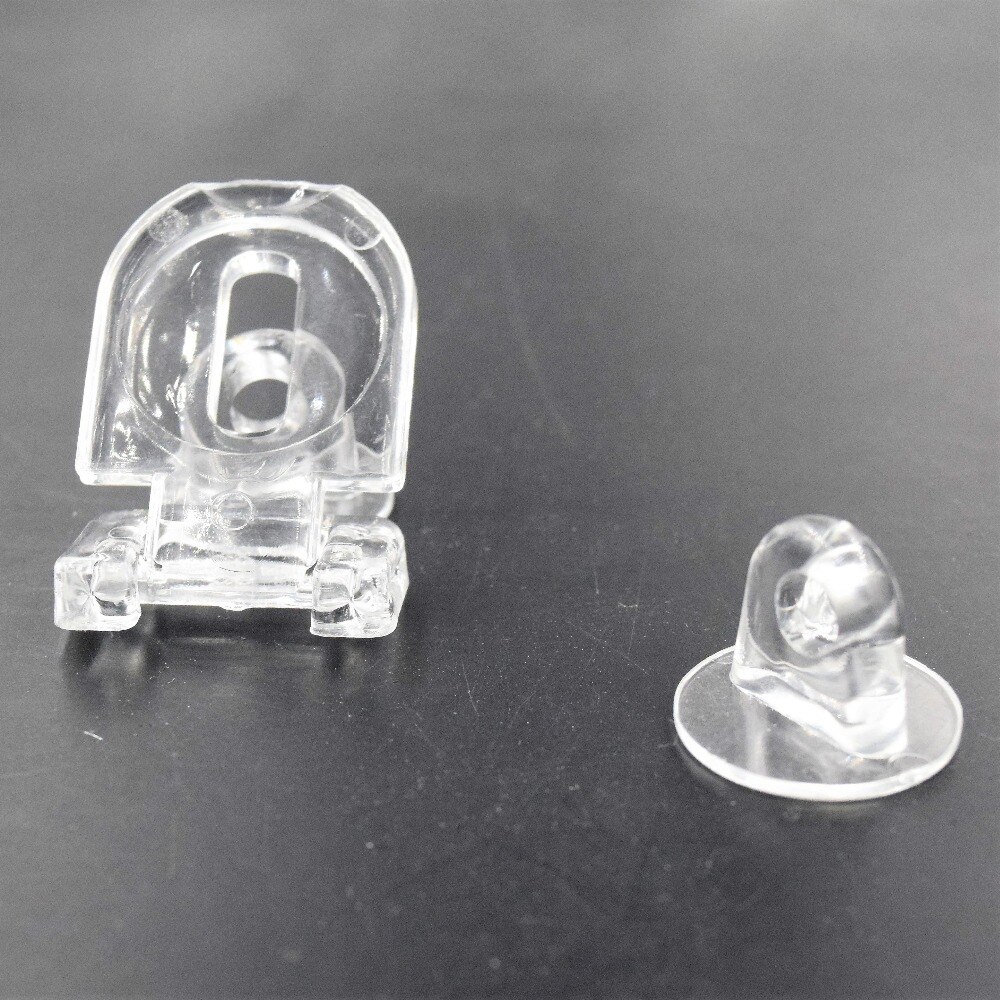 5 klar akrylplast hasp lås plexiglas hasp 45 x 25mm