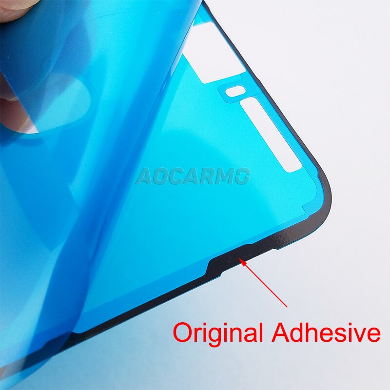 Pegamento adhesivo para teléfono móvil iPhone, pegatina impermeable con marco de pantalla Lcd para iPhone 6S 6SP 7 7P 8 8P Plus X XS XSmax XR