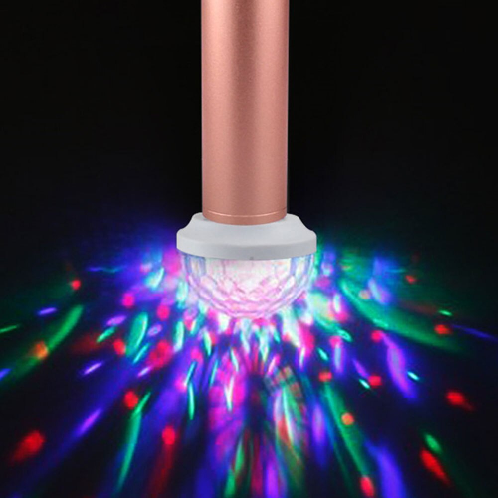 1 sæt automatisk bar bil usb fest lys let brug disco kugle led club stage mini stemmestyring dekoration interiør