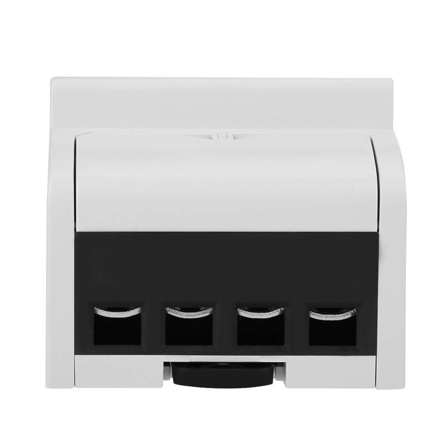 4p din-skena elmätare 220v digital 1 fas 2 tråd 4p din-rail elmätare elektronisk kwh-mätare