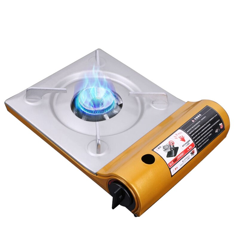 Ultra-fino acampamento ao ar livre fogão a gás portátil fogão de ferro compacto fogão a álcool suprimentos de cozinha ao ar livre