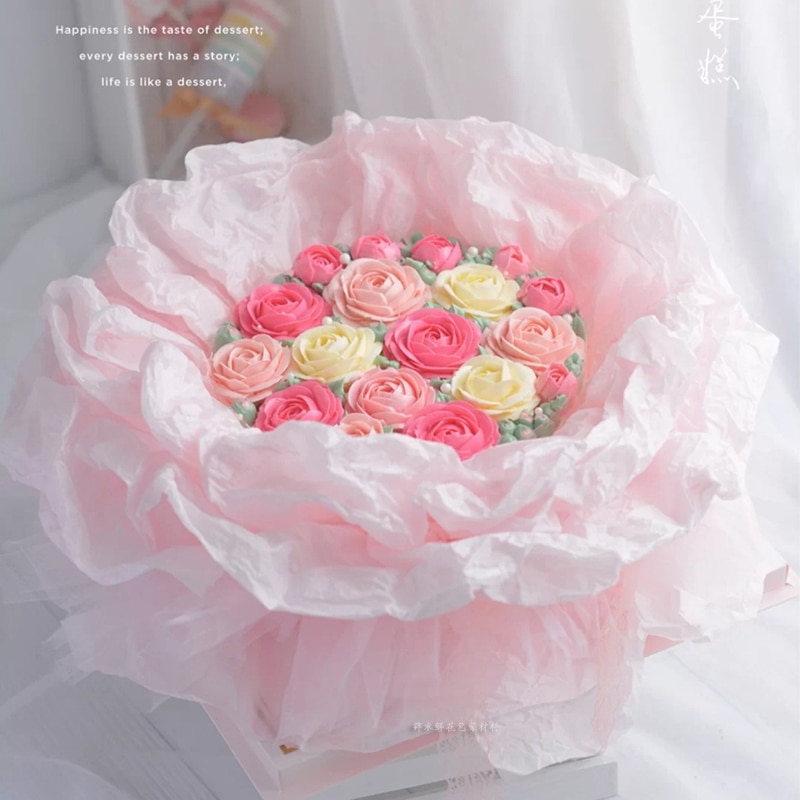 20pcs/set High 50*70cm Tissue Paper Flower Clothing Shirt Shoes Packaging Craft Paper Roll Wine Wrapping Papers