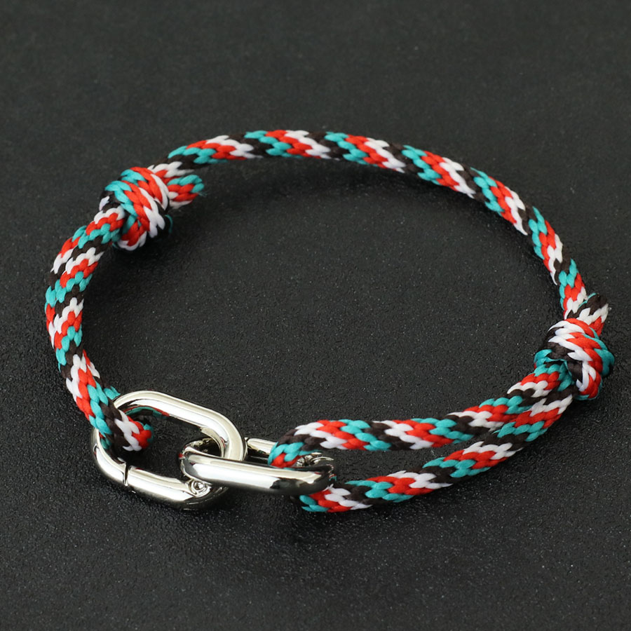 Niets Mannen Etnische String Armband Handgemaakte Weaven Stijlvolle Knoop Braslet Hombre Surfen Sieraden Nautische Wrap Braclet Cadeau Voor Hem: Hot Stamping