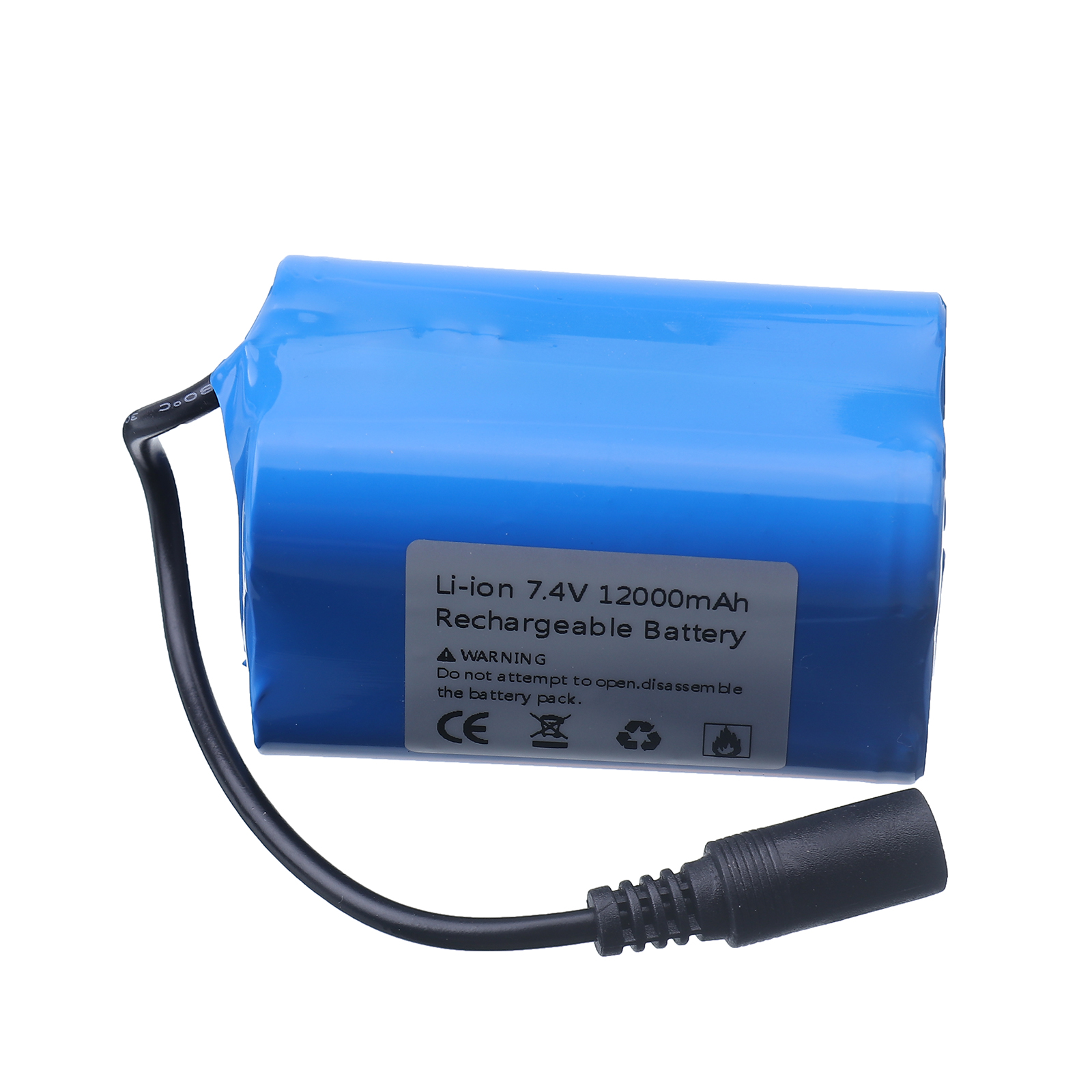 7.4v 12000 mah 6000 mah batteri til  t188 t888 -5 v007 c18 h18 så på fjernkontroll rc fiske agn båt deler