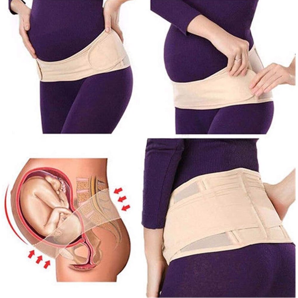 2 In 1 Zwangere Riemen Moederschap Buik Riem Taille Zorg Buik Ondersteuning Belly Band Back Brace Protector Zwangere Moederschap Kleding