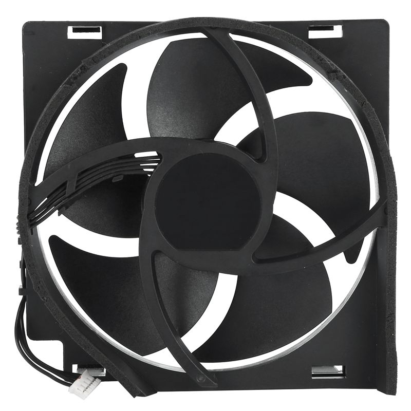 Cpu-kühlerlüfter, ersatzlüfter, 5- blatt-lüfter mit 4- pin-anschluss, kühlventilator für einen cpu-kühler: Default Title