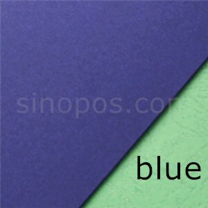 StackBook Cover A5, fabric samples cards holder textile material show binding swatch stack book leather flip fold display binder: blue / 170x255x60mm