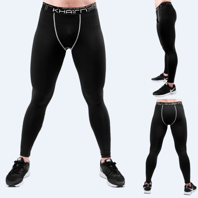 5xl/6xl plus size joggingleggings til mænd hurtigtørrende tætsiddende fitnessbukser åndbare crossfit jogging sportstøj gymbukser: P5841 / Asiatisk størrelse 6xl