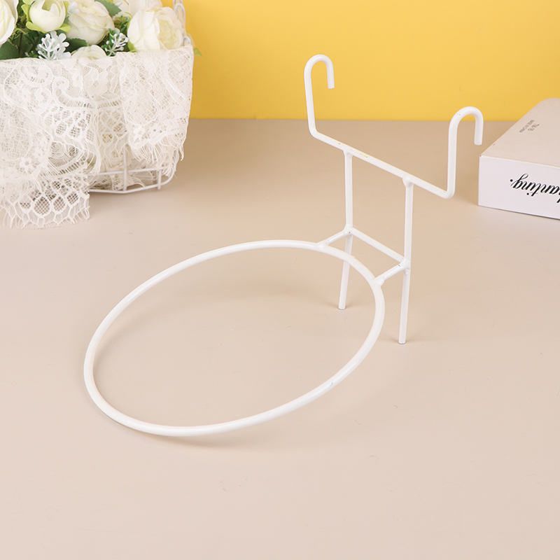 Macetas colgantes de barandilla, soporte para macetas, soporte para macetas, estante de hierro, cesta para balcón, contenedor de estante, 1 unidad: Verde claro