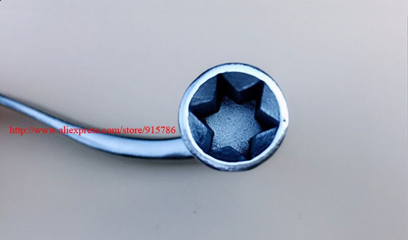 1 stks 304 Rvs Trein Inbussleutel/Railway Trein Deur Sleutel Compatibel Driehoek Sleutel