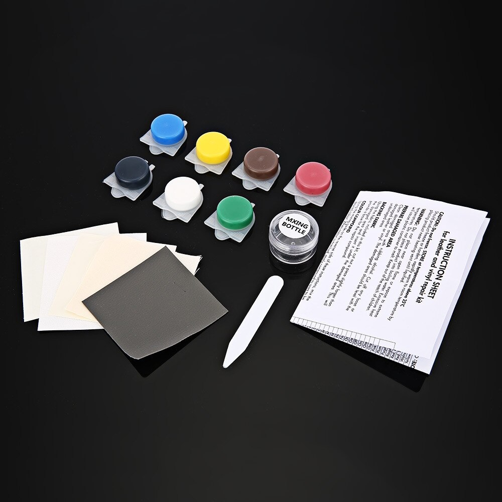 Moonbiffy Auto Car Seat Sofa Crack Rip Geen Warmte Vloeibare Leder Vinyl Reparatie Kit