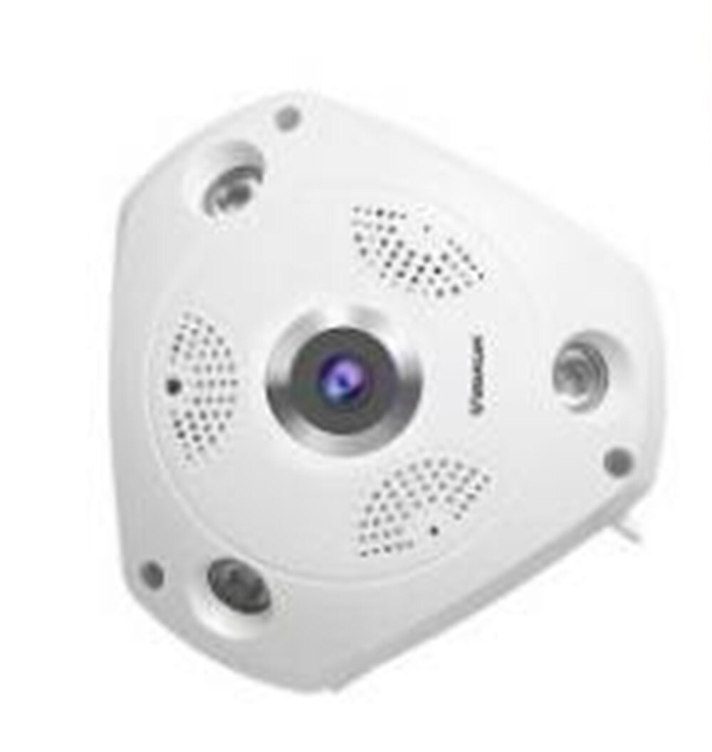 3MP Draadloze Intercom 360 Graden Panorama Vis Ogen Ip Camera