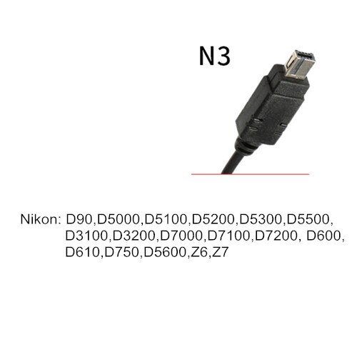 Viltrox JY-710 Caméra Sans Fil Minuterie Déclencheur Télécommande Pour Canon Nikon Sony Olympus Panasonic Lumix: JY710-N3