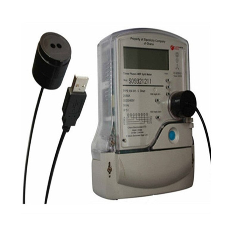 IEC Standard USB Port Near Infrared IR Magnetic Adapter Cable for Electricity Meter Gas Meter Water Meter Reading Data