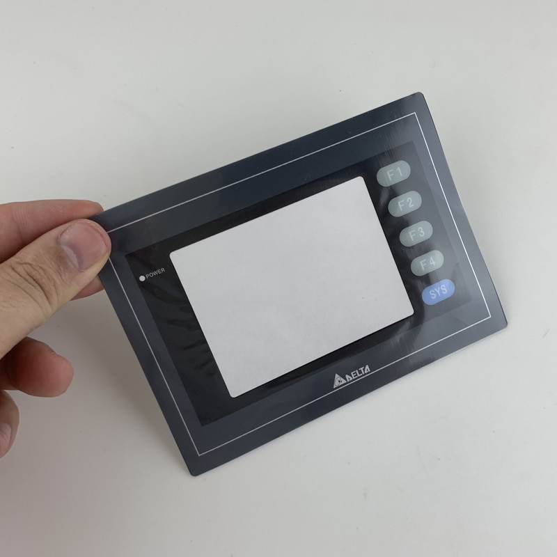 DOP-AS35THTD pantalla táctil de cristal + película de membrana para reparación de Panel Delta HMI, hazlo tú mismo, disponible