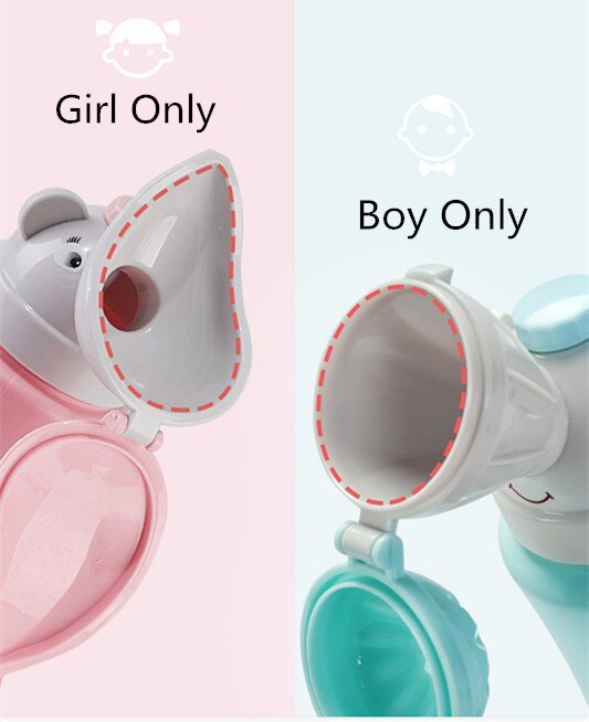 Kids Potje Draagbare Hygiëne Wc 500Ml Jongens Meisjes Pot Outdoor Auto Reizen Anti-Lekkage Potje Kids Draagbare Urinoir voor Kinderen